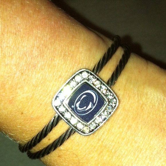 COPY - New! Penn State rhinestone bracelet - Picture 2 of 2